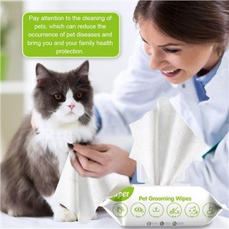 Čistiace obrúsky pre mačky