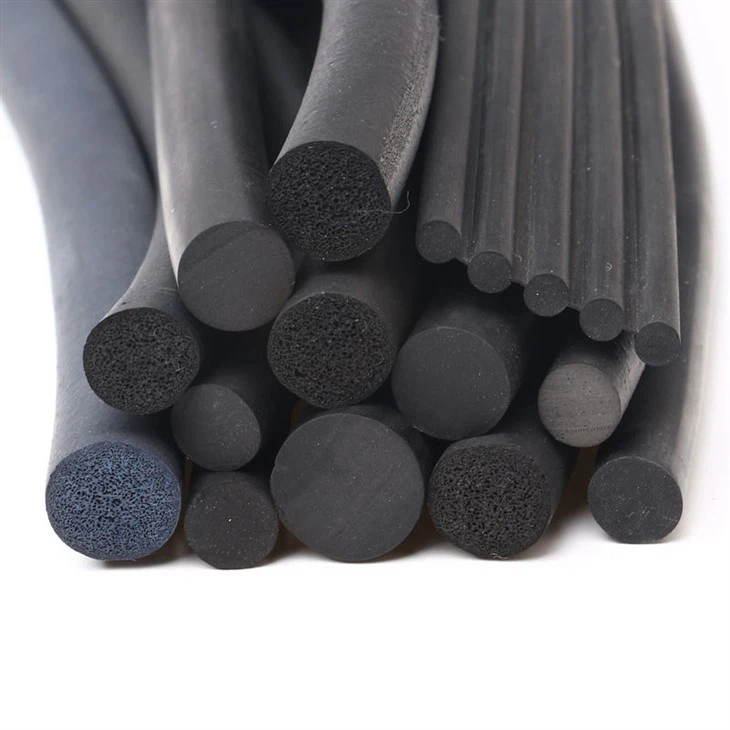 Pevná gumová šnúra EPDM